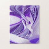 Puzzle Rêves arc-en-ciel à fleurs violettes (Vertical)