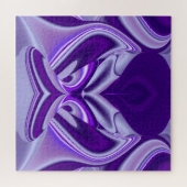 Puzzle Rêves arc-en-ciel à fleurs violettes (Horizontal)