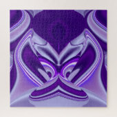 Puzzle Rêves arc-en-ciel à fleurs violettes (Vertical)