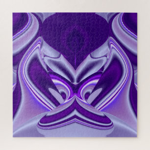 Puzzle Rêves arc-en-ciel à fleurs violettes