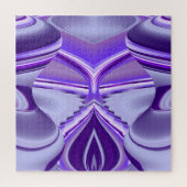 Puzzle Rêves arc-en-ciel à fleurs violettes (Vertical)