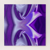 Puzzle Rêves arc-en-ciel à fleurs violettes (Horizontal)