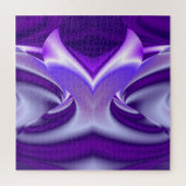 Puzzle Rêves arc-en-ciel à fleurs violettes (Vertical)