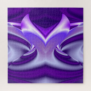 Puzzle Rêves arc-en-ciel à fleurs violettes