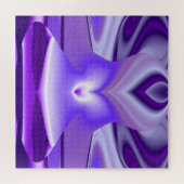 Puzzle Rêves arc-en-ciel à fleurs violettes (Horizontal)