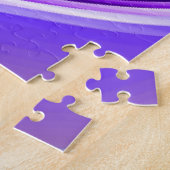 Puzzle Rêves arc-en-ciel à fleurs violettes (Côté)