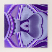 Puzzle Rêves arc-en-ciel à fleurs violettes (Horizontal)