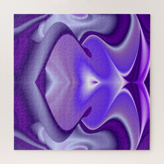 Puzzle Rêves arc-en-ciel à fleurs violettes (Horizontal)