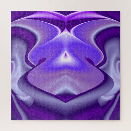 Puzzle Rêves arc-en-ciel à fleurs violettes (Vertical)