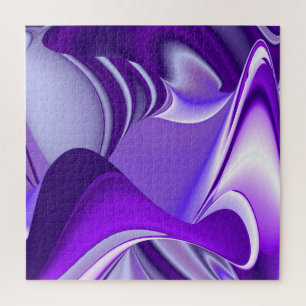 Puzzle Rêves arc-en-ciel à fleurs violettes