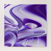 Puzzle Rêves arc-en-ciel à fleurs violettes (Horizontal)