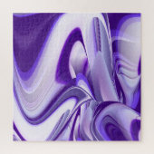 Puzzle Rêves arc-en-ciel à fleurs violettes (Vertical)