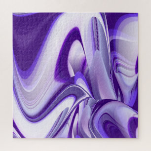 Puzzle Rêves arc-en-ciel à fleurs violettes