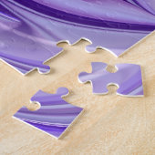 Puzzle Rêves arc-en-ciel à fleurs violettes (Côté)