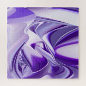 Puzzle Rêves arc-en-ciel à fleurs violettes (Horizontal)