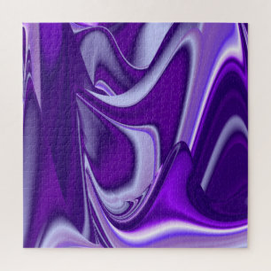 Puzzle Rêves arc-en-ciel à fleurs violettes