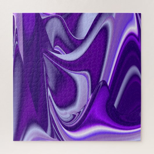 Puzzle Rêves arc-en-ciel à fleurs violettes (Vertical)