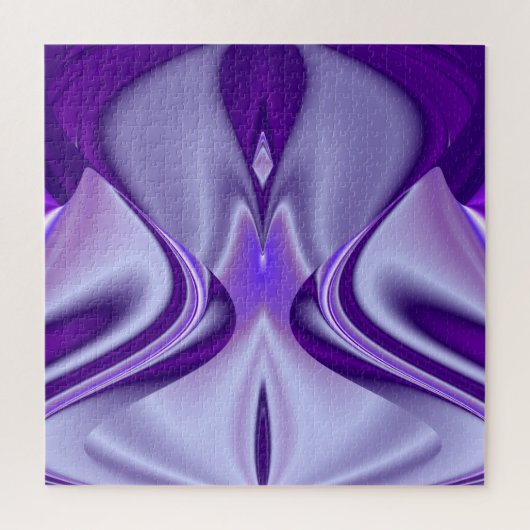 Puzzle Rêves arc-en-ciel à fleurs violettes (Vertical)