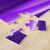 Puzzle Rêves arc-en-ciel à fleurs violettes (Côté)