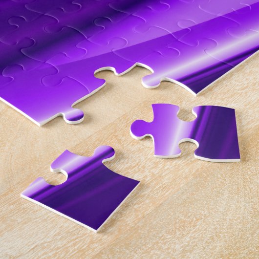 Puzzle Rêves arc-en-ciel à fleurs violettes (Côté)