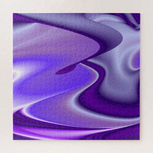 Puzzle Rêves arc-en-ciel à fleurs violettes (Horizontal)