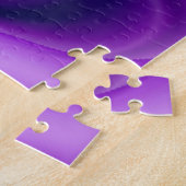 Puzzle Rêves arc-en-ciel à fleurs violettes (Côté)