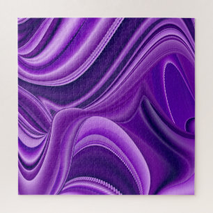 Puzzle Rêves arc-en-ciel à fleurs violettes