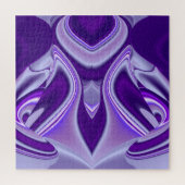 Puzzle Rêves arc-en-ciel à fleurs violettes (Vertical)