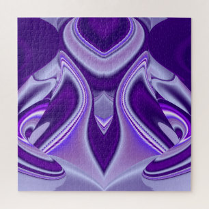 Puzzle Rêves arc-en-ciel à fleurs violettes