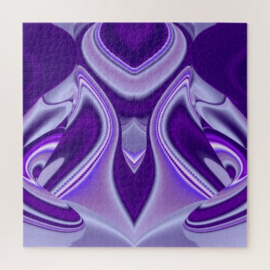 Puzzle Rêves arc-en-ciel à fleurs violettes (Vertical)