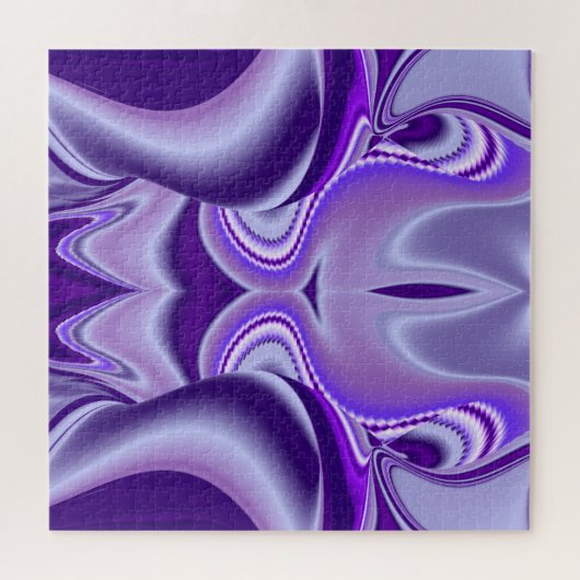 Puzzle Rêves arc-en-ciel à fleurs violettes (Horizontal)