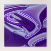 Puzzle Rêves arc-en-ciel à fleurs violettes (Horizontal)