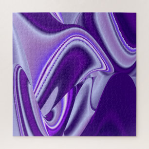 Puzzle Rêves arc-en-ciel à fleurs violettes