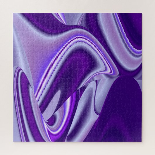 Puzzle Rêves arc-en-ciel à fleurs violettes (Vertical)