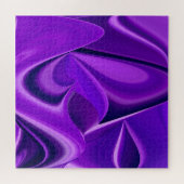 Puzzle Rêves arc-en-ciel à fleurs violettes (Horizontal)