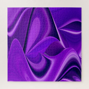 Puzzle Rêves arc-en-ciel à fleurs violettes