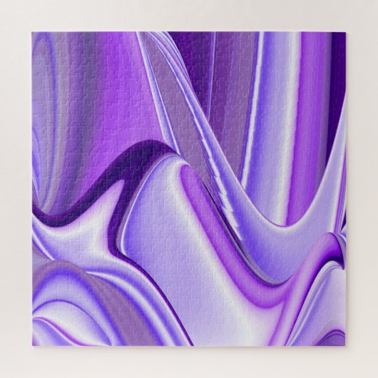 Puzzle Rêves arc-en-ciel à fleurs violettes (Vertical)