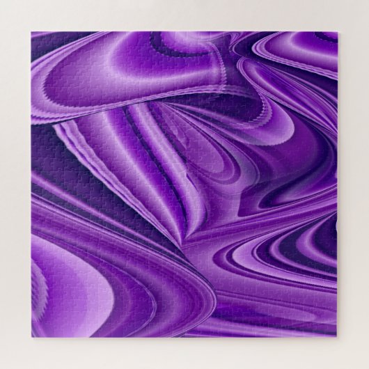 Puzzle Rêves arc-en-ciel à fleurs violettes (Horizontal)