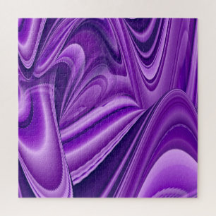 Puzzle Rêves arc-en-ciel à fleurs violettes