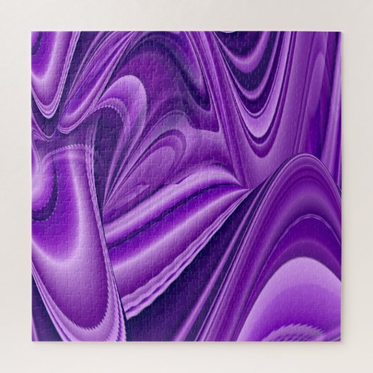 Puzzle Rêves arc-en-ciel à fleurs violettes (Vertical)