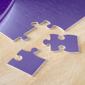 Puzzle Rêves arc-en-ciel à fleurs violettes (Côté)