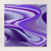 Puzzle Rêves arc-en-ciel à fleurs violettes (Horizontal)