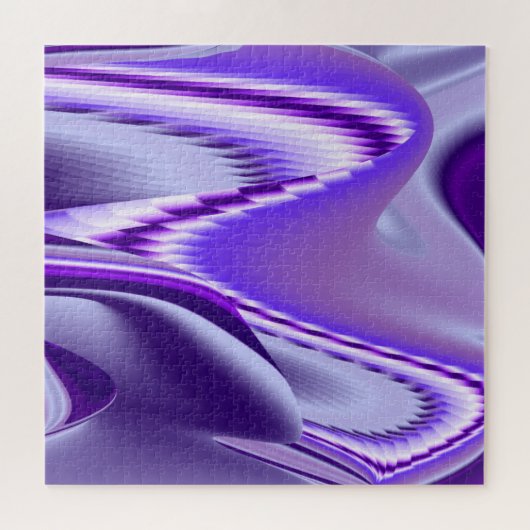 Puzzle Rêves arc-en-ciel à fleurs violettes (Horizontal)