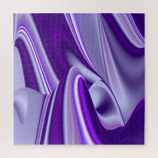 Puzzle Rêves arc-en-ciel à fleurs violettes (Vertical)