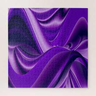 Puzzle Rêves arc-en-ciel à fleurs violettes