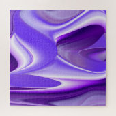 Puzzle Rêves arc-en-ciel à fleurs violettes (Horizontal)