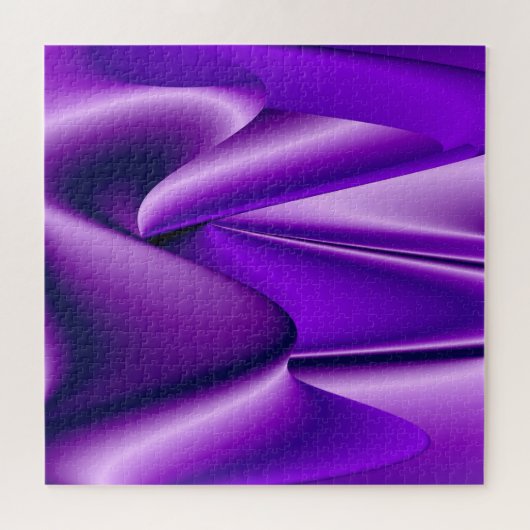 Puzzle Rêves arc-en-ciel à fleurs violettes (Horizontal)