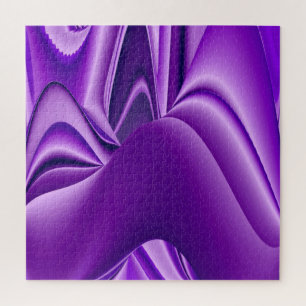 Puzzle Rêves arc-en-ciel à fleurs violettes