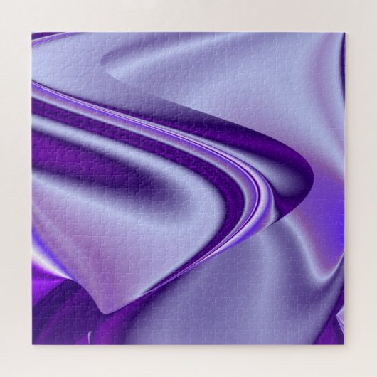 Puzzle Rêves arc-en-ciel à fleurs violettes (Horizontal)