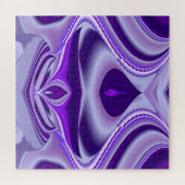 Puzzle Rêves arc-en-ciel à fleurs violettes (Horizontal)